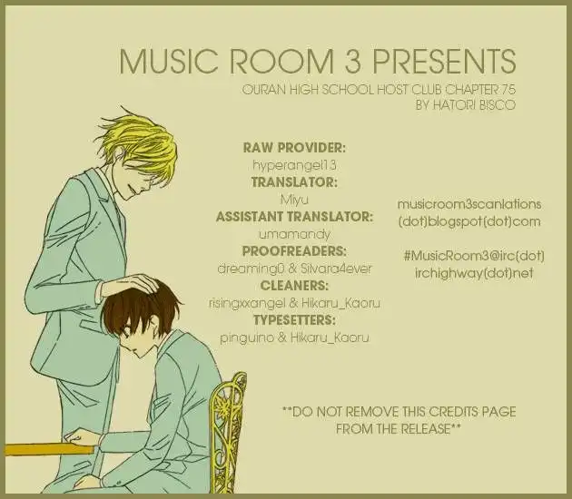 Ouran High School Host Club Chapter 75 37